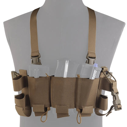 Tactical UG Style Chest Rig DR WG Minimalistic Multi-Mission Plate Carrier MOLLE Hunting Vest for Airsoft Shooting Game Gear