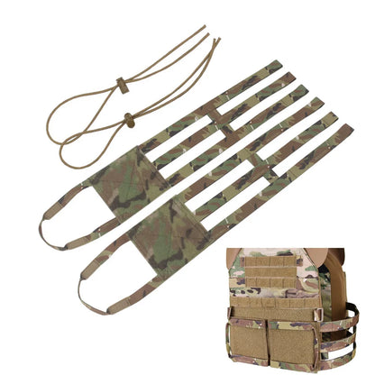 Tactical Vest Cummerbund Hunting Airsoft Vest Quick Release Plate Carrier Cummerbund Waist Cover For JPC2.0 LV119 XPC Vest