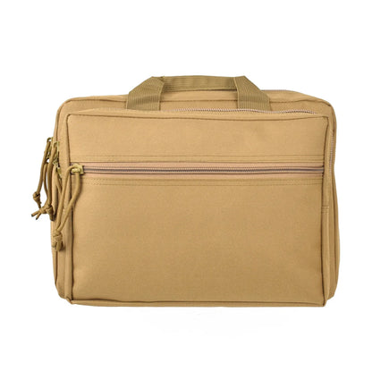 Tactical Handgun & Magazine Portable Gun Bag, Universal Pistol Safety Carrying Handbag Handbox, Hunting Tool Storage Case or Bag
