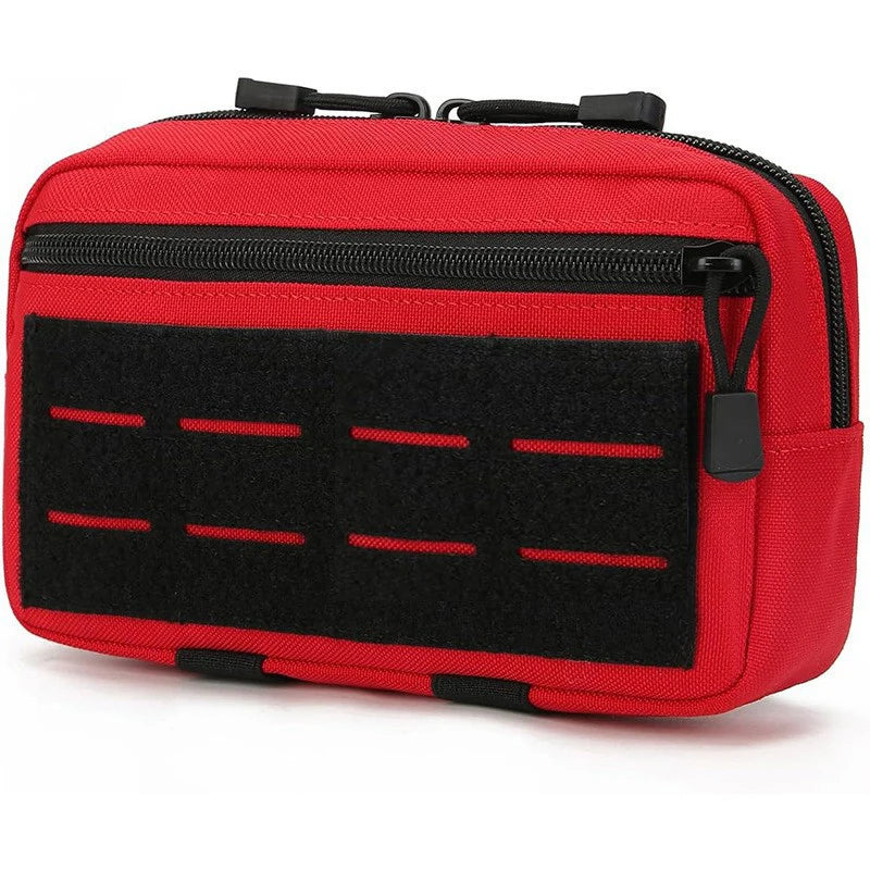 Tactical MOLLE Pouch EDC Utility Bag First Aid Kit Holder Outdoor Sports Waist Pack for Hunting Camping Emergency Gear