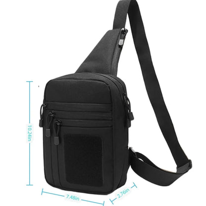 Tactical Pistol Gun Bag Concealed Carry Gun Holster Handgun Storage Chest Bag EDC Tool Bag Pistol Gun Shoulder Sling Bag