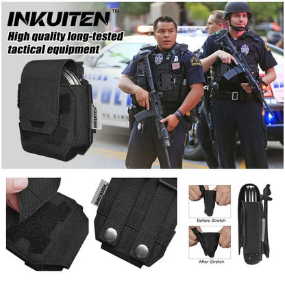 1/2PCS Handcuffs Pouch Shackles Case Holster Molle Quick Release Cuffs Holder Tactical accessory bag training tactical vest belt
