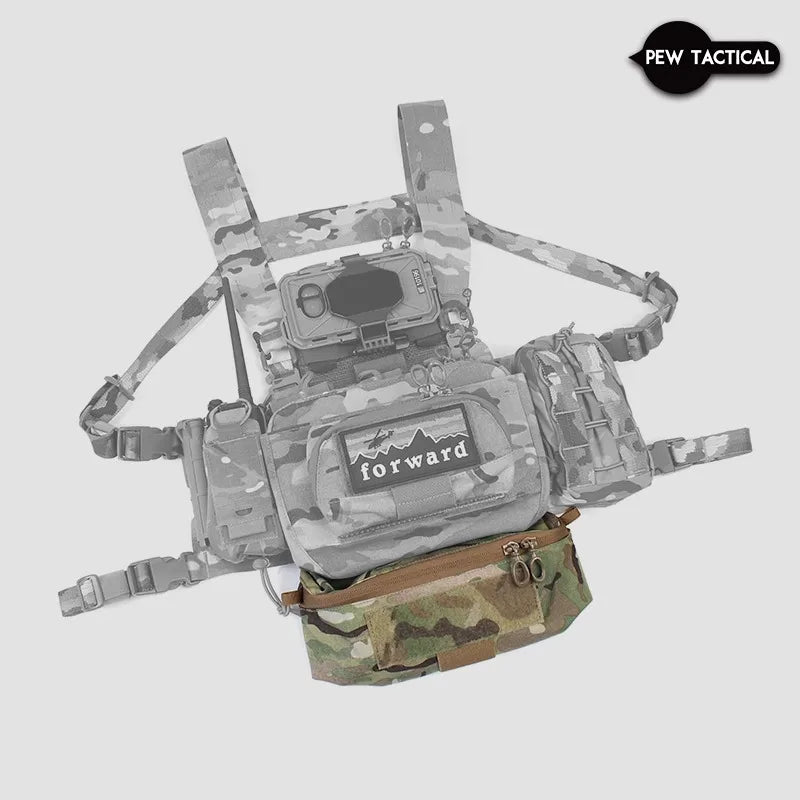 Pew Tactical FERRO STYLE The Mini Dangler FERRO DOPE POUCH FCPC V5 AIRSOFT DOPE Drop Pouch Abdominal Fanny Pack