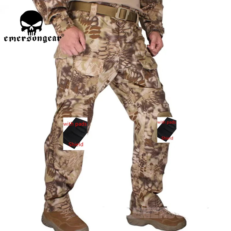 Tactical Bdu E3 Combat Uniform, Shirt and Pants, US BDU Set, Kryptek Highlander Suits, EM8594 + EM7047