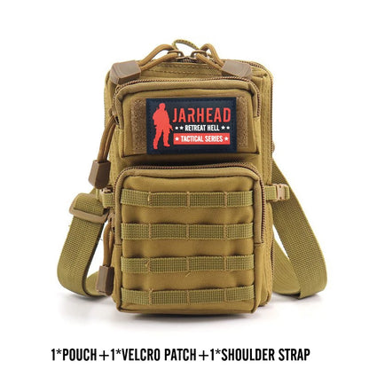 Tactical Molle Utility Mini Backpack Outdoor Camping Tool Bag Phone Pouches EDC Waist Pouch Medical IFAK Pack