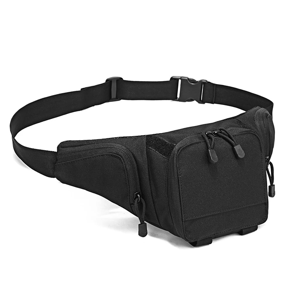 Tactical Fanny Pack Quick Release Gun Bag Concealed Carry Pistol Holster Bag Hidden Gun Pouch 9mm Handgun EDC Waist Pack