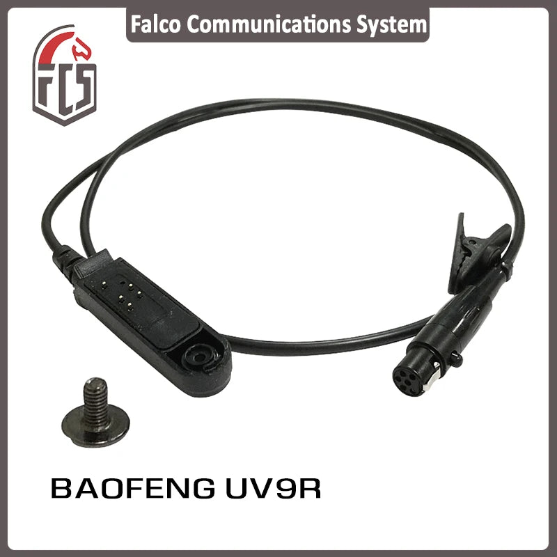 FCS-TACTICAL V20 PTT Single Communication Channels for AMP Headset and PRC148 152 Radios
