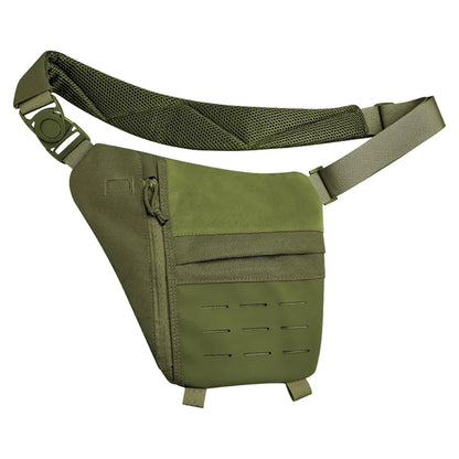 New Outdoor Crossbody Sling Bag Anti Thief Conceal Carry Handgun Bag Underarm Pocket Men Hidden Molle Combat Chest Shoulder Bags
