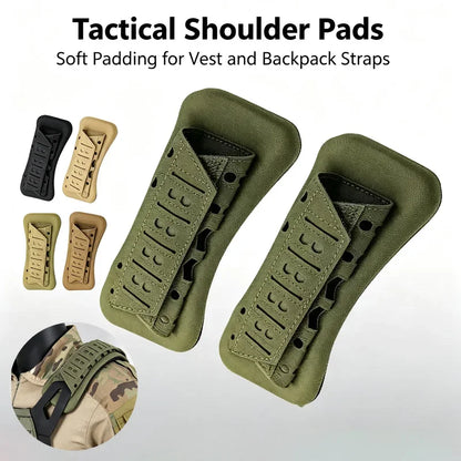 Tactical Shoulder Pad Strap Cushion Non-Slip EVA Foam Backpack Shoulder Protector Outdoor Hiking Shoulder Liner For Men New