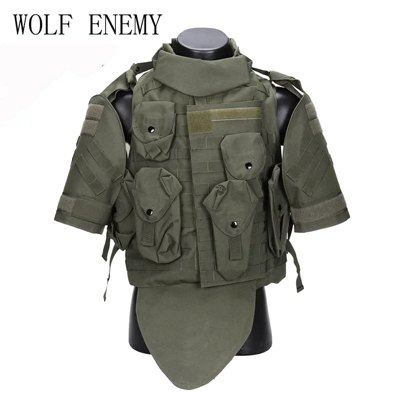 Hiking Vest  Outerdoor CS Cosplay OTV Tactical Camouflage Vest Hunting Molle Hiking CS Typhon Highlander Vest
