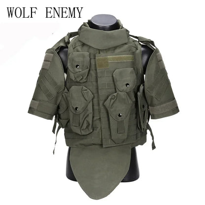 Hiking Vest  Outerdoor CS Cosplay OTV Tactical Camouflage Vest Hunting Molle Hiking CS Typhon Highlander Vest
