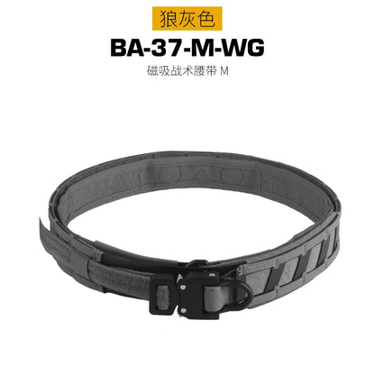 Hot Tactical Magnetic Quick Positioning Waist Belt M System Mounted with Inner and Outer Double-Layer Waist Belts