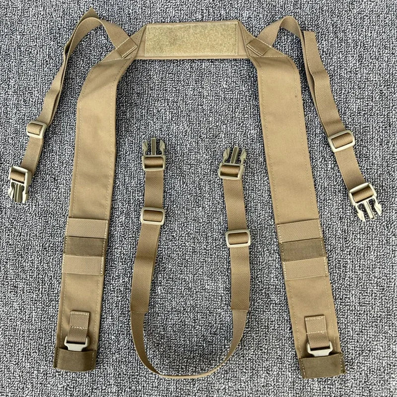 Tactical D3CRM Chest Rig H-Harness Kit MK3 MK4 Chest Rig Shoulder Strap Multicam Airsoft Vest Chest Strap Accessories