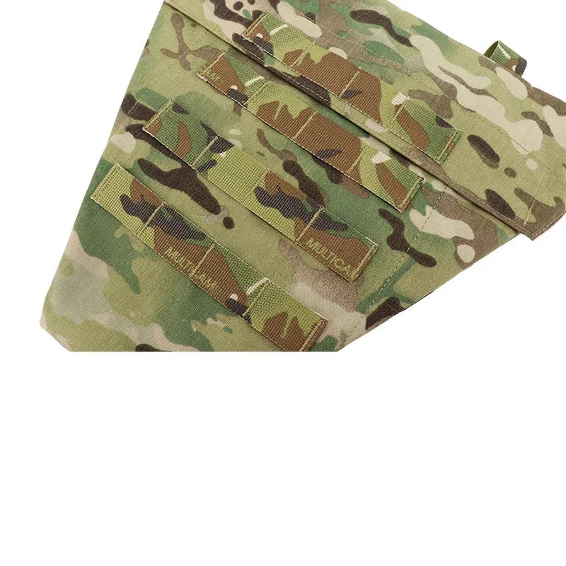 Tactical Vest Crotch Protection Airsoft Modular Hunting Vest Outdoor Air Gun Protection Lower Abdomen Platform Pouch