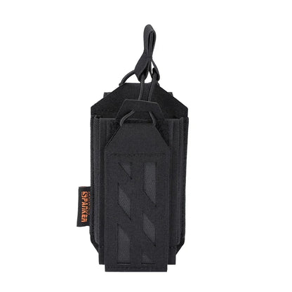 Tactical Radio Pouch Hunting Walkie Talkie Holder Open-Top Interphone Hanging Bag Molle Nylon Magazine Pouch