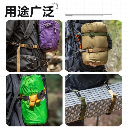 Fashion Durable Non-slip Backpack Chest Bag Strap Harness Adjustable Shoulder Outdoor Camping Tactical Bags Straps Accessories
