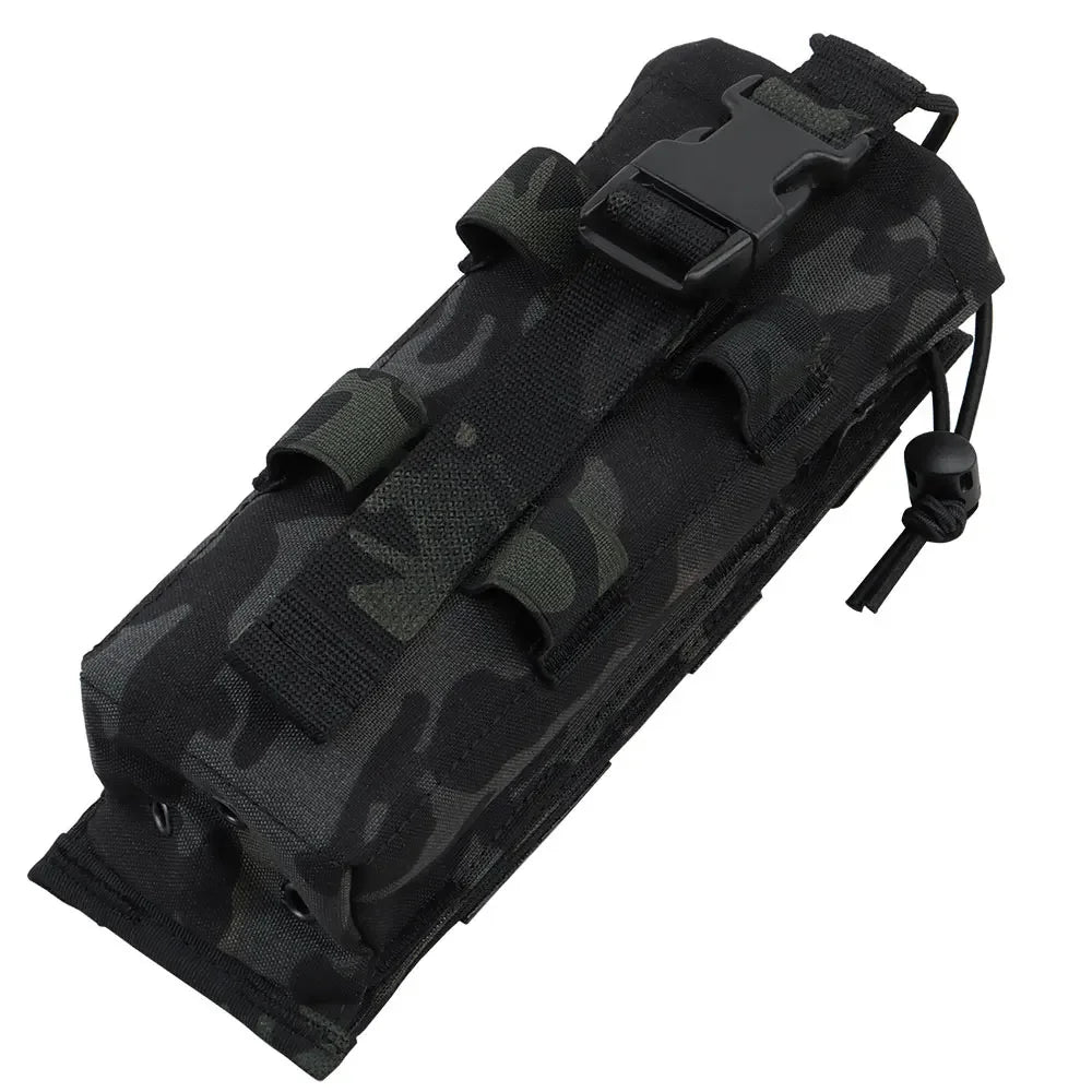 PRC 152 Drop-down Radio Pouch MBITR Walkie-Talkie Bag Outdoor Tool MOLLE Belt Pouches for Hunting Vest Plate Carrier