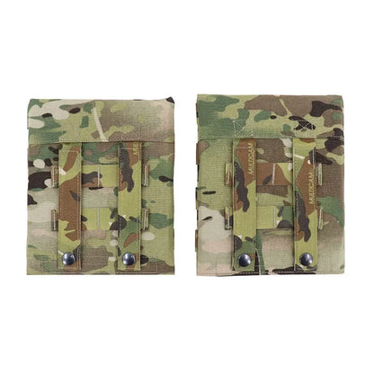 1 Pair Outdoor Tactical Vest AVS065 Vest Side Surround Molle Side Plate Panel Pouch Bag