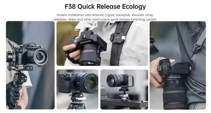 FALCAM F38 Quick Release Kit for Backpack V2 F38 B3803 F38B3803 Quick Release Base Backpack V2 F38B3802 Camera Strap Clip