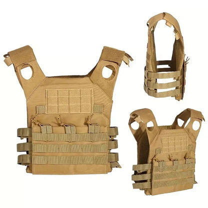ZZ Combat Vest, Outdoor Tactical Vest, Multifunctional MOLLE Vest, Camouflage, JPC Tactical Vest, Special
