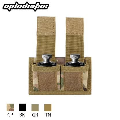 Outdoor revolver special hand clip bag MOLLE double hunting accessory bag Speedloader small waist bag