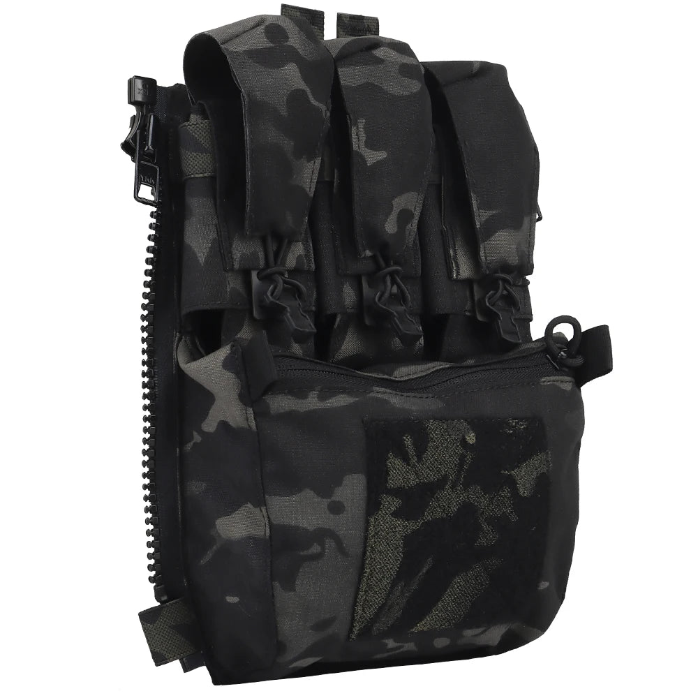 OPHIDIANTAC Nylon Back Panel Banger Back Panel for Ferro Concepts FCPC V5 Plate Carrier MOLLE Compatible Carriers