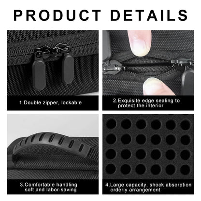 Ammo Pouch Portable Case for Cartridges 9mm .22LR .223/5.56mm Ammunition Storage Box Large Capacity Bullet Bag Hunting Shooting