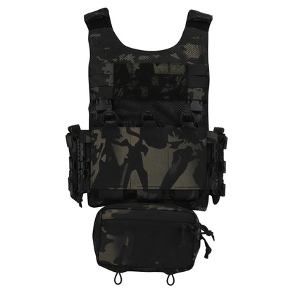POSEIDON DEFENSE LV-119 Maritime Version Vest Plate Carrier Come With Triple Magazine Pouch Storage Drop Bag