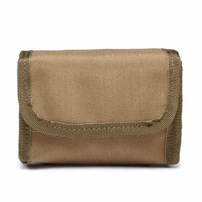 Multi functional accessory bag with fixed elastic band inside, flip cover design, snap fastener for more secure fixation