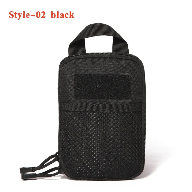 IFAK EDC Bag Tactical Molle Admin Pouch Waist Bag Hunting Vest Emergency Tool Kit Outdoor First Aid Kit Camping Survival Bag