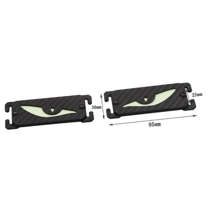 Tactical Light Marker Glow In Dark Patch Molle Luminous Marker Safety Signal Luminous Panel For Backpack Vest Plate Carrier