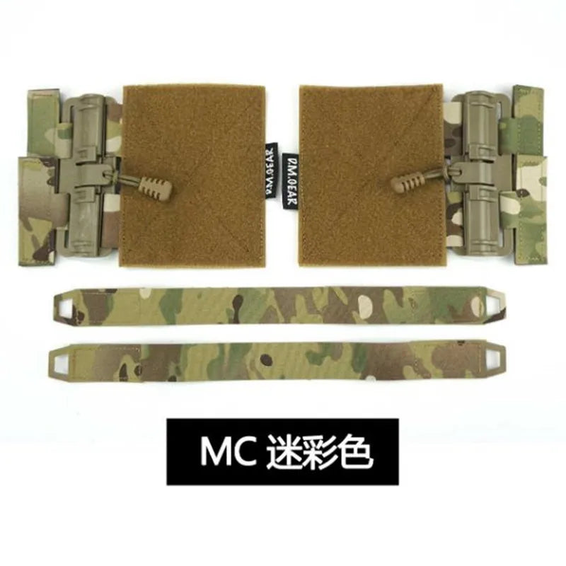 Tactical Vest Universal MOLLE Quick Release Buckle Set Cummerbund Adapter for JPC CPC AVS 6094 420 Vest