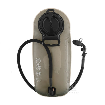 KRYDEX Tactical MOLLE 3L Hydration Pack 100 oz Water Bladder Pouch Modular Pack Bag Outdoor Hiking Camping Accessories