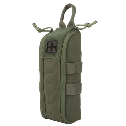 Quick Access MOLLE Medical Pouch Portable First Aid Organizer for Outdoor Airsoft Emergency Gear
