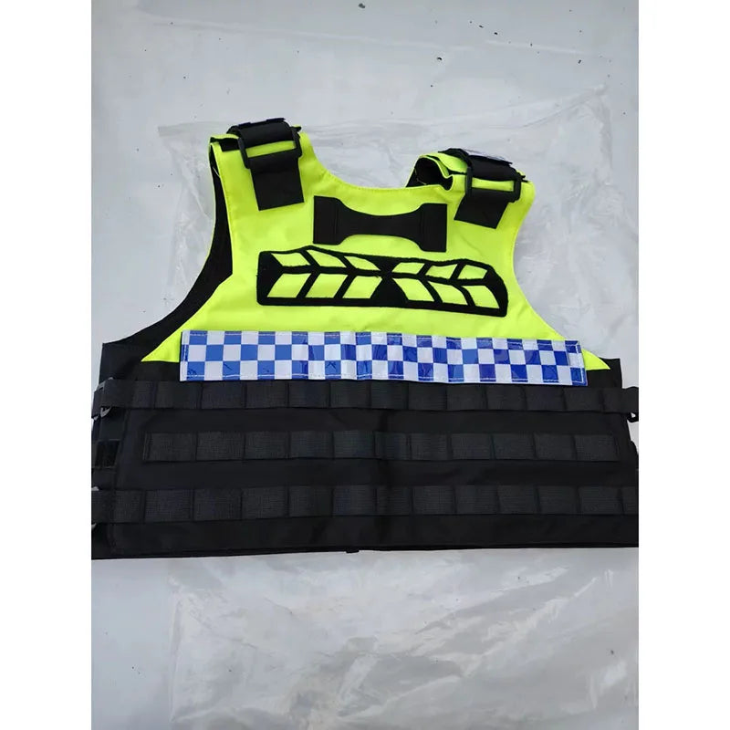 Fluorescent Tactical Vest Outdoor Multifunctional Commuting Vest, Anti C Breathable Training High Visibility Vest
