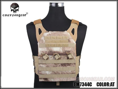 EMERSON Tactical Vest MOLLE JPC Vest Airsoft Paintball Chest Protective Plate Carrier MC Combat Vest + Plates