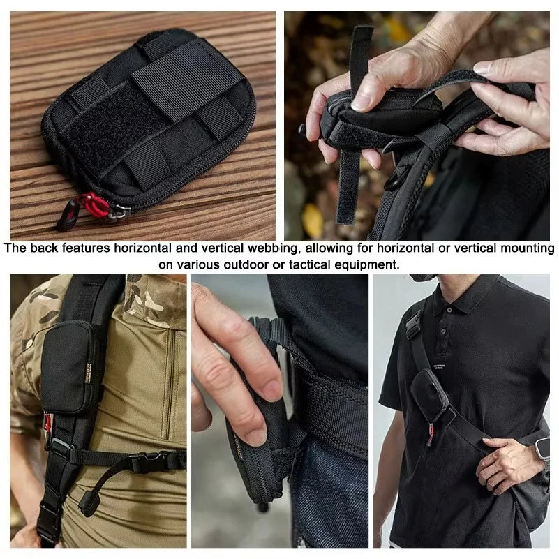 Outdoor Cycling Water Bottle Pouch Tactical Molle Holder Storage Bag Foldable Mesh Water Bottle Sleeve Bag for Backpack Belt