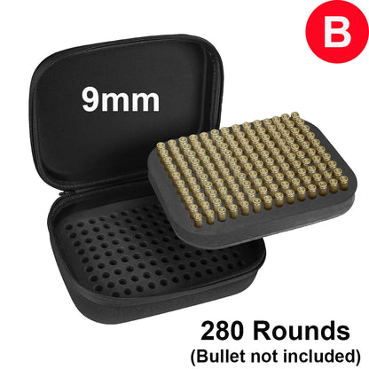 9mm .22LR .223/5.56mm Ammo Pouch Large Capacity Handbag for Ammunition Storage Box Hunting Cartridge Bag Bullet Case Organizer