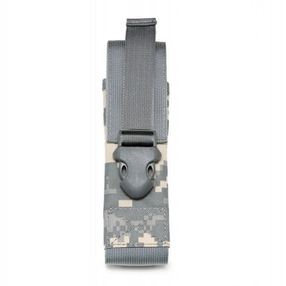 Molle Flashlight Pouch EDC Torch Holder Waist Bag Outdoor Camping Hiking Hunting Tool Organizer Multi-Purpose Scissor Case