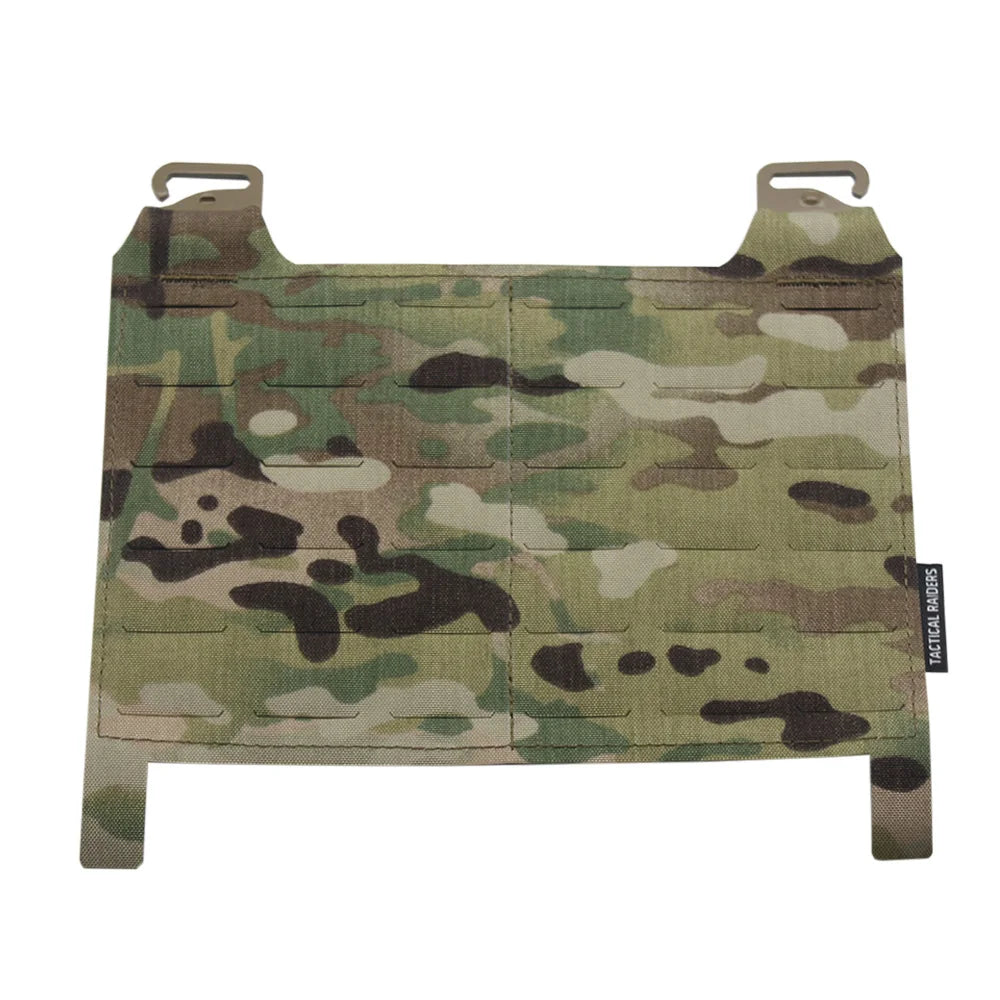 Tactical Vest MOLLE Panel Front Flap Micro Fight Chassis Hanging Panel For GP Pouch Chest Rig FCPC Vest