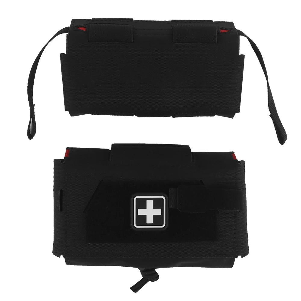 OPHIDIANTAC Compact Trauma Kit MOLLE Quick First Aid Bag Survival two-piece System Med Roll Carrier Hypalon tote bag