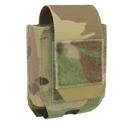 KRYDEX Tactical MOLLE Handcuff Pouch Law Enforcement Cuff Holder Low Profile Modular Handcuff Holster For Duty Belt Vest