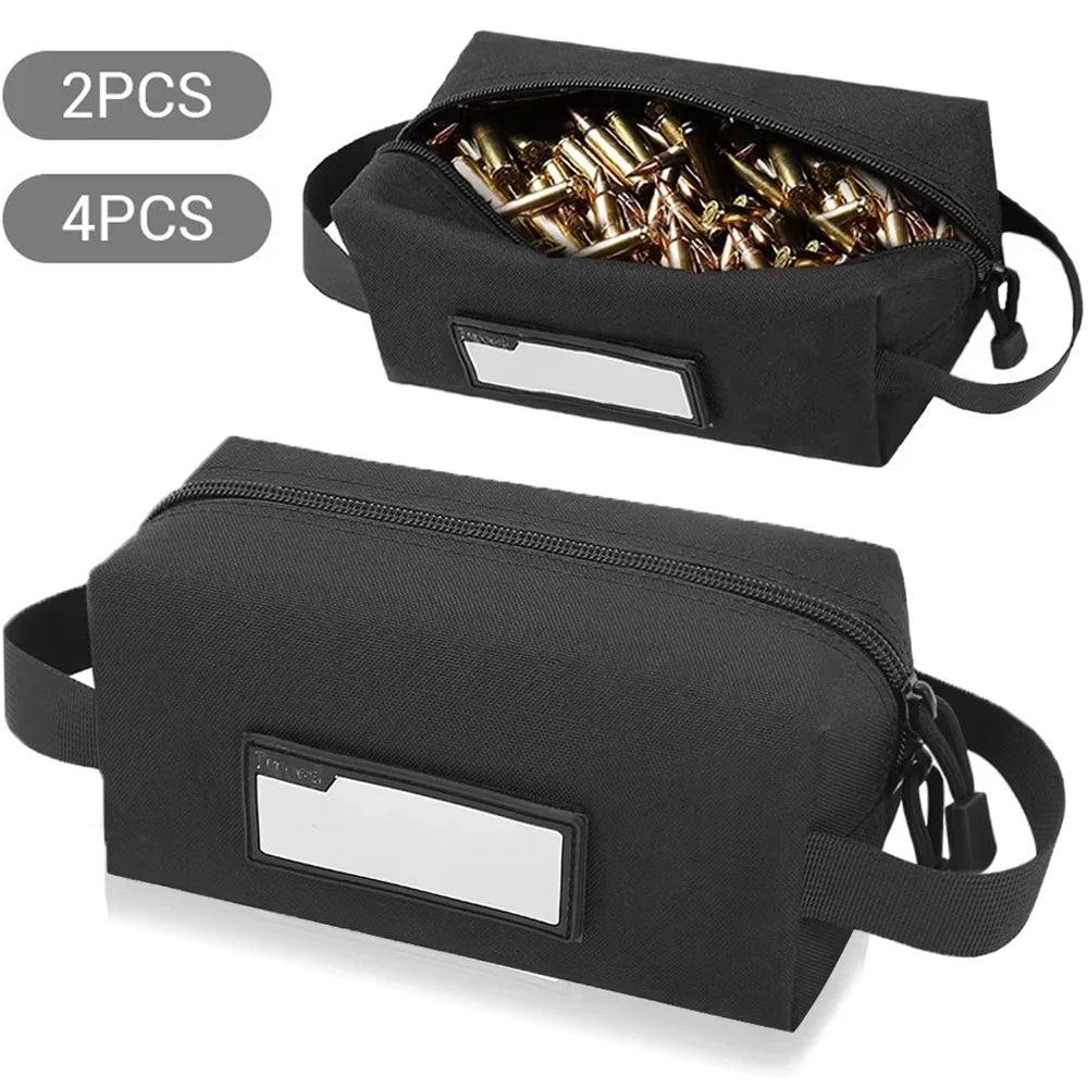 1000D Nylon Tactical Bag Ammo Pouch EDC Case Bullets Shell Holder Ammunition Box Cartridge Handbag Hunting Shooting Accessories