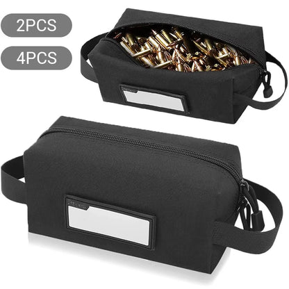 1000D Nylon Tactical Bag Ammo Pouch EDC Case Bullets Shell Holder Ammunition Box Cartridge Handbag Hunting Shooting Accessories