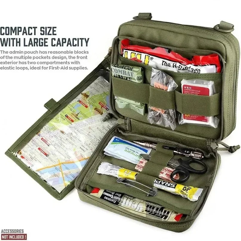 Tactical Molle Tool Bag Practical Accessories Storage Handbag Outdoor Hunting Camping Survival Tool Bag Medical Bag