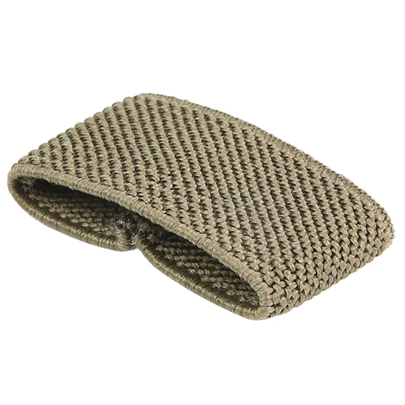 10 Pcs Elastic Belt Loop Keepers Nylon Belt Loop Backpack Strap Holder Retainers Band Tactically Belt Holder Band