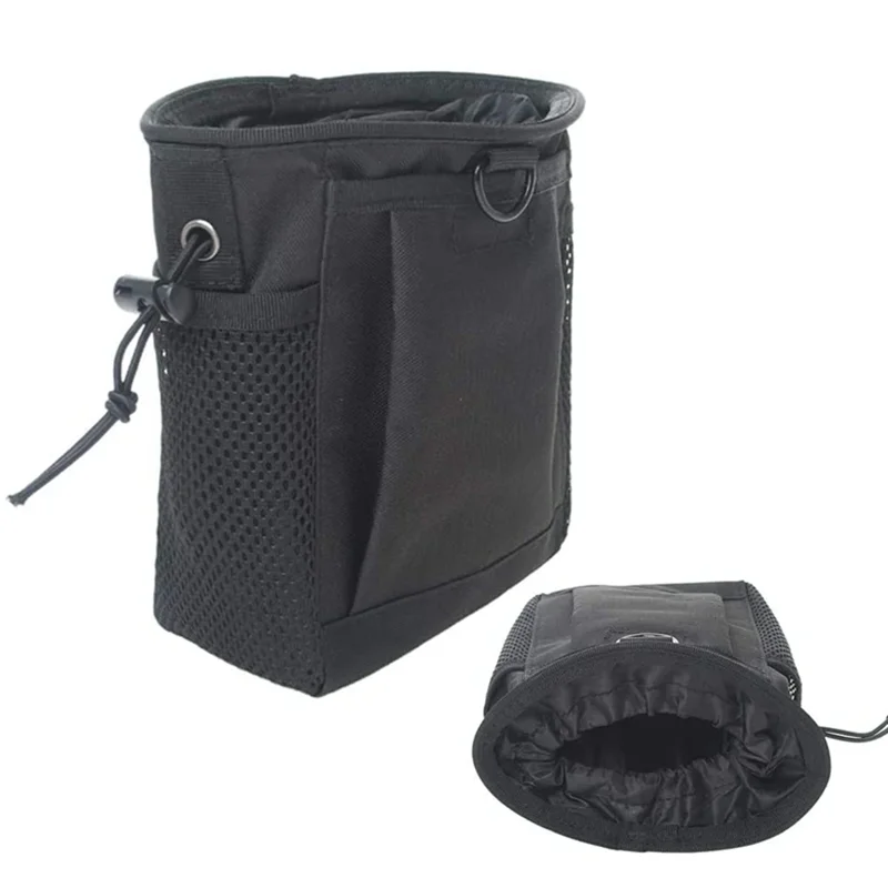 2024 New Outdoor 3-5L Camouflage Molle 600D Nylon Dump Drop Pouch Recycle Waist Pack Ammo Bags Hunting Accessories Bag Pouches