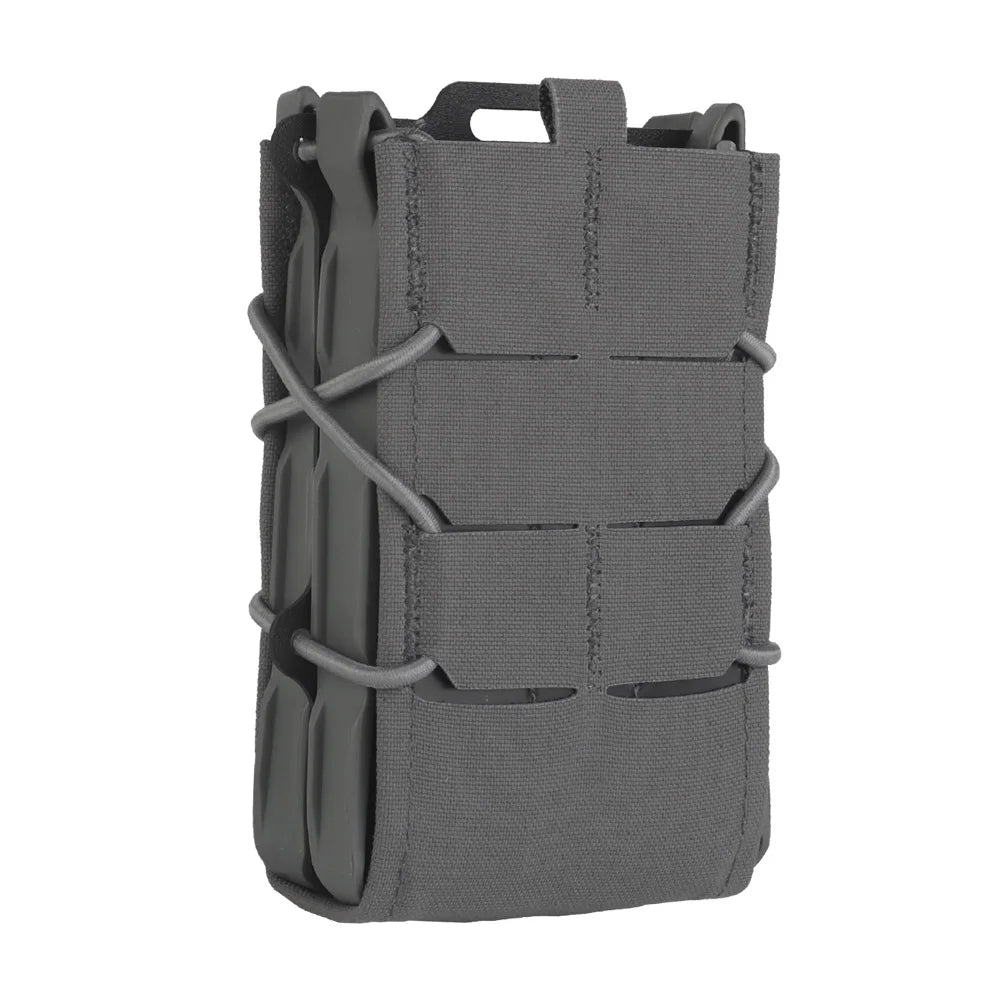 Hunting 5.56 7.62 Magazine Pouch Universal M4 AK AR15 Combination Double Mag Pouch for Airsoft Tactical Vest  Molle Waist Belt