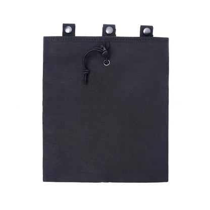 Outdoor Large MOLLE Dump Pouch Tactical Mag Recovery Bag Drawstring Magazine Recycling Storage Pack Hunting Gear Holder