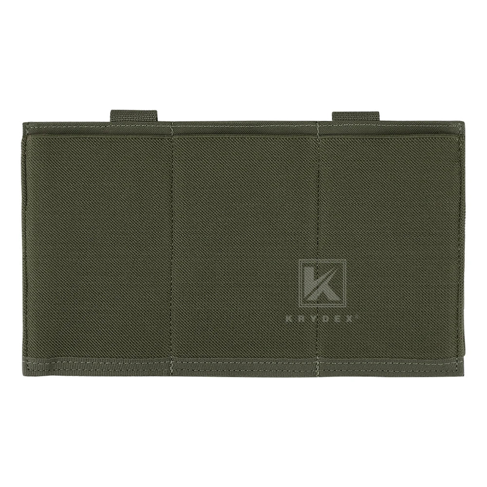 KRYDEX Fast Draw Tactical Elastic Magazine Pouch Single Double Triple 5.56 .223 M4 M16 Mag Pouch Molle Carrier Hunting Accessory